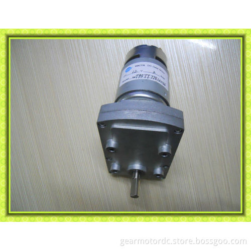 Reversible Flat gearbox heavy duty 8mm diameter shaft low noise variable rpm 50kg high torque motor 12v 24v